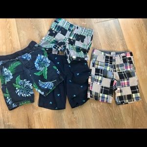 4 pairs of boys shorts